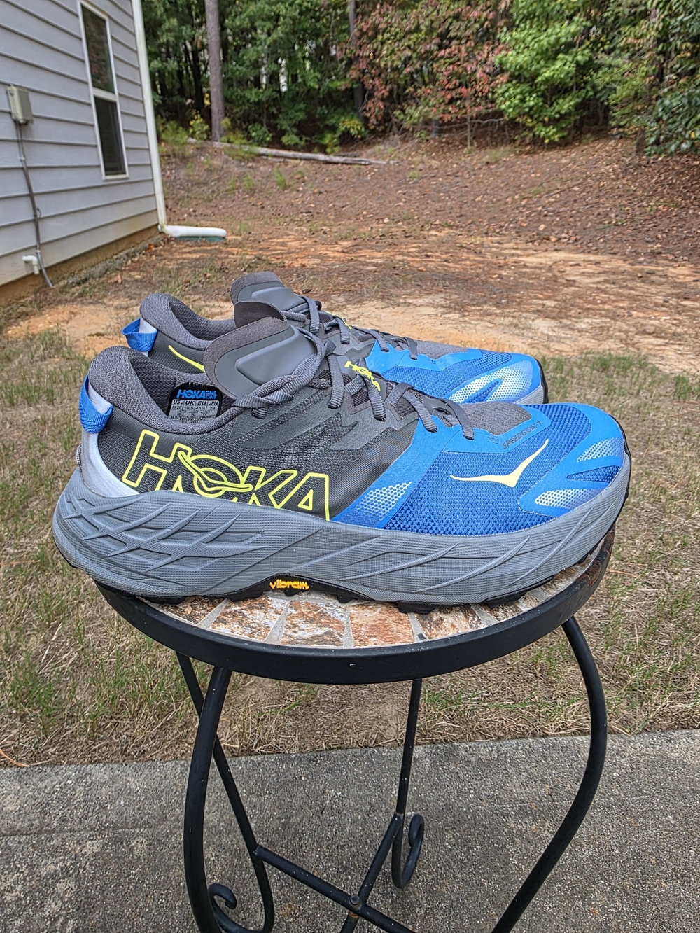 Hoka Speedgoat 7 1171930 OTV Outer Orbit Trail Running Sneaker Men Sz 11 2E Wide
